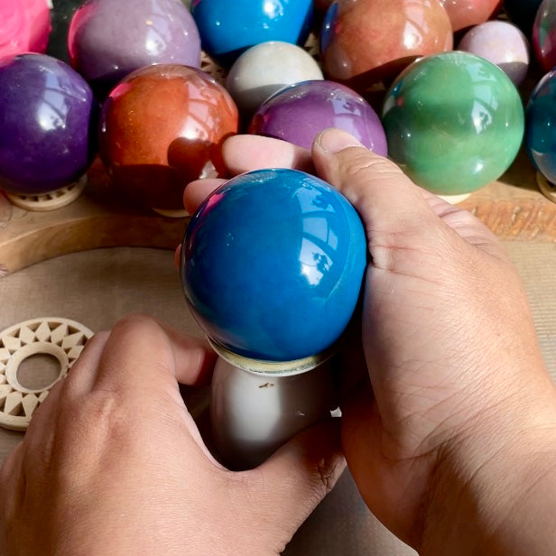 Dorodango Noriko Kit | Make 2 Dorodango | Complete Polishing Set